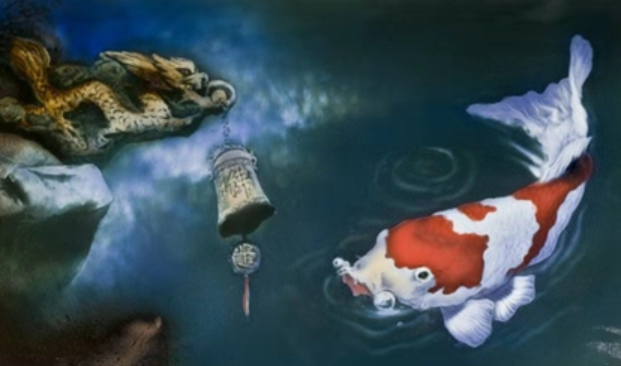 劉金明:高溫顏色釉瓷板養(yǎng)魚(yú)